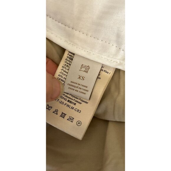 SCOTCH & SODA Wide Leg Pants Wool Blend Lined Beige Size XSmall - Picture 8 of 8